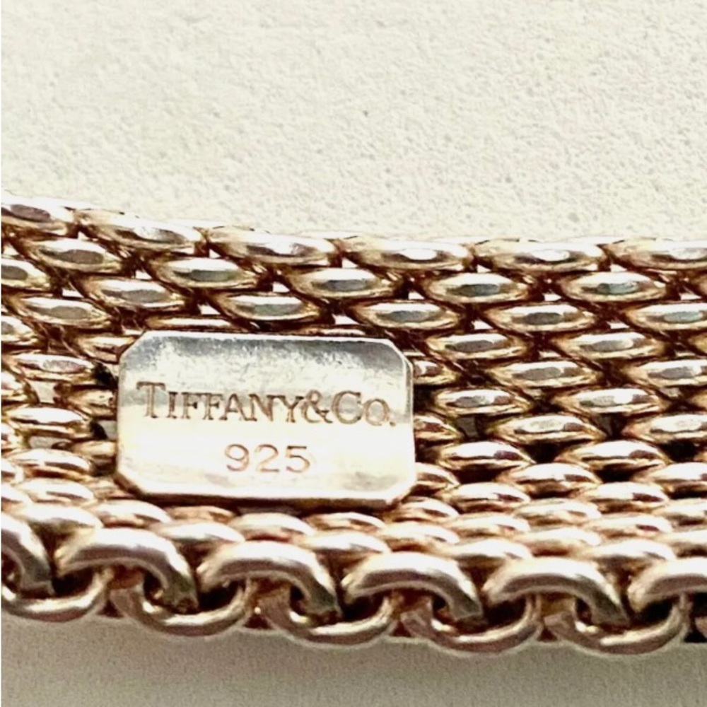 Tiffany & Co. Sterling Silver Mesh Bracelet